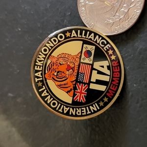 International taekwondo alliance pin